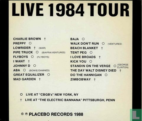 Live 1984 tour - Afbeelding 2