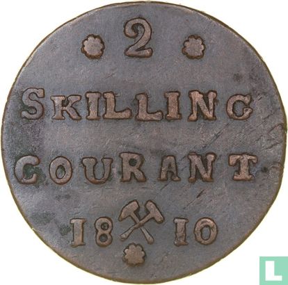 Norvège 2 skilling 1810 - Image 1