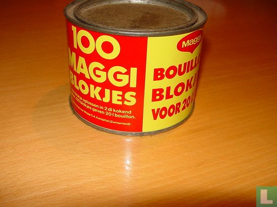 Maggi bouillon blokjes (voor 20 liter)