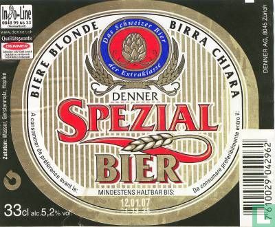 Denner Spezial Bier