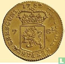 West-Friesland 7 gulden 1762 - Afbeelding 1