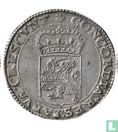 West-Friesland zilveren dukaat 1659 - Afbeelding 2