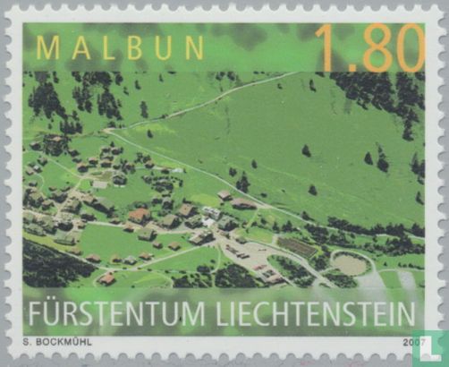 Liechtenstein luchtopnames
