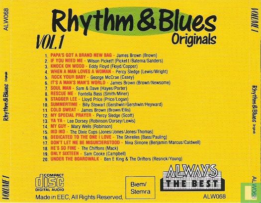 20 Rhythm & blues originals - Afbeelding 2