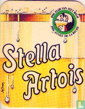 Stella Artois 1986 jaar van het bier