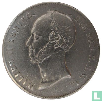 Niederlande 2½ Gulden 1848 - Bild 2