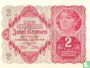 Austria 2 Kronen 1922 - Image 1
