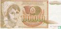 Yougoslavie 1 Million Dinara 1989 - Image 1