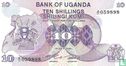 Uganda 10 Shillings  - Image 1