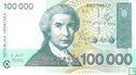 Croatia 100,000 Dinara 1993 - Image 1