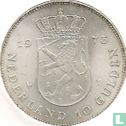 Pays-Bas 10 gulden 1973 "25th anniversary Reign of Queen Juliana" - Image 1