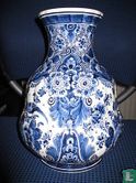 Delft Blue Vase - 30h x 12/20 cm - + / - 1980 - Bild 1