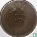 Niederlande 5 Cent 1953 - Bild 1