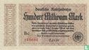 Berlin (Reichsbahn) 100 Miljoen Mark 1923 - Afbeelding 1