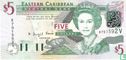 East. Caribbean 5 Dollars V (St. Vincent) - Image 1