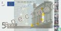 Eurozone 5 Euro (Specimen) - Bild 1
