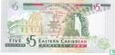 East. Caribbean 5 Dollars V (St. Vincent) - Image 2