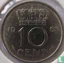 Netherlands 10 cent 1963 - Image 1