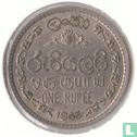 Ceylon 1 rupee 1963 - Image 1