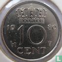 Nederland 10 cent 1980 - Afbeelding 1