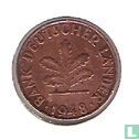 Duitsland 1 pfennig 1948 (F) - Afbeelding 1