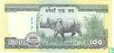 Népal 100 roupies ND (2008) - Image 2