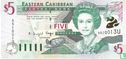 Oost. Caraïben 5 Dollars U (Anguilla) - Afbeelding 1