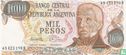 Argentine 1000 Pesos (lopez, diz) - Image 1