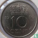 Nederland 10 cent 1956 - Afbeelding 1