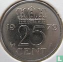 Netherlands 25 cent 1979 - Image 1