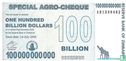 Zimbabwe 100 Billion Dollars 2008 - Afbeelding 1