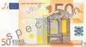 Eurozone 50 Euro (Specimen) - Bild 1