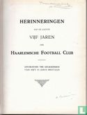 Herinneringen aan de laatste vijf jaren der Haarlemsche Football Club: uitgegeven ter gelegenheid van het 45-jarig bestaan. (1879-1924) - Bild 2