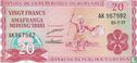 Burundi 20 Francs 1977 - Image 1