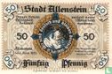 Allenstein, Stadt - 50 Pfennig 1921 - Bild 1