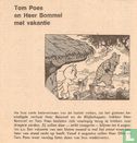 Tom Poes en Heer Bommel met vakantie - Image 1
