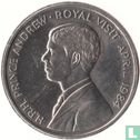 Ascension 50 pence 1984 "Royal Visit of Prince Andrew" - Afbeelding 1