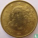 Italië 10 cent 2002 (variant 2 van 3) - Afbeelding 1