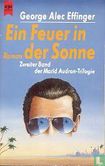 Ein Feuer in der Sonne