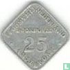 Boordgeld 25 cent 1953 SMN (vierkant) - Image 3