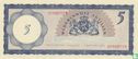 Niederländische Antillen 5 Gulden (PLNA16.1a) - Bild 2
