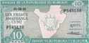 Burundi 10 Francs 1981 - Bild 1