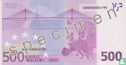 Eurozone 500 Euro (Specimen) - Afbeelding 2