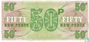 BAF 50 New Pence ND (1972) - Afbeelding 2