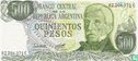 Argentinien 500 Pesos 1977 - Bild 1