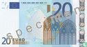 Eurozone 20 Euro (Specimen) - Image 1