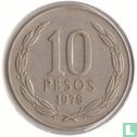 Chili 10 pesos 1978 - Image 1