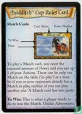 Quidditch Cup Rules Card - Image 1
