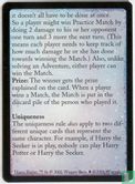 Quidditch Cup Rules Card - Image 2