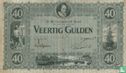 40 guilder Netherlands 1921 - Image 1